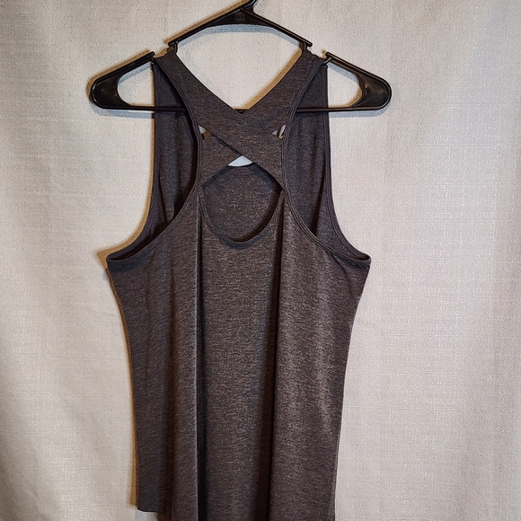 athleta tank top size medium charcoal grey - Picture 3 of 3